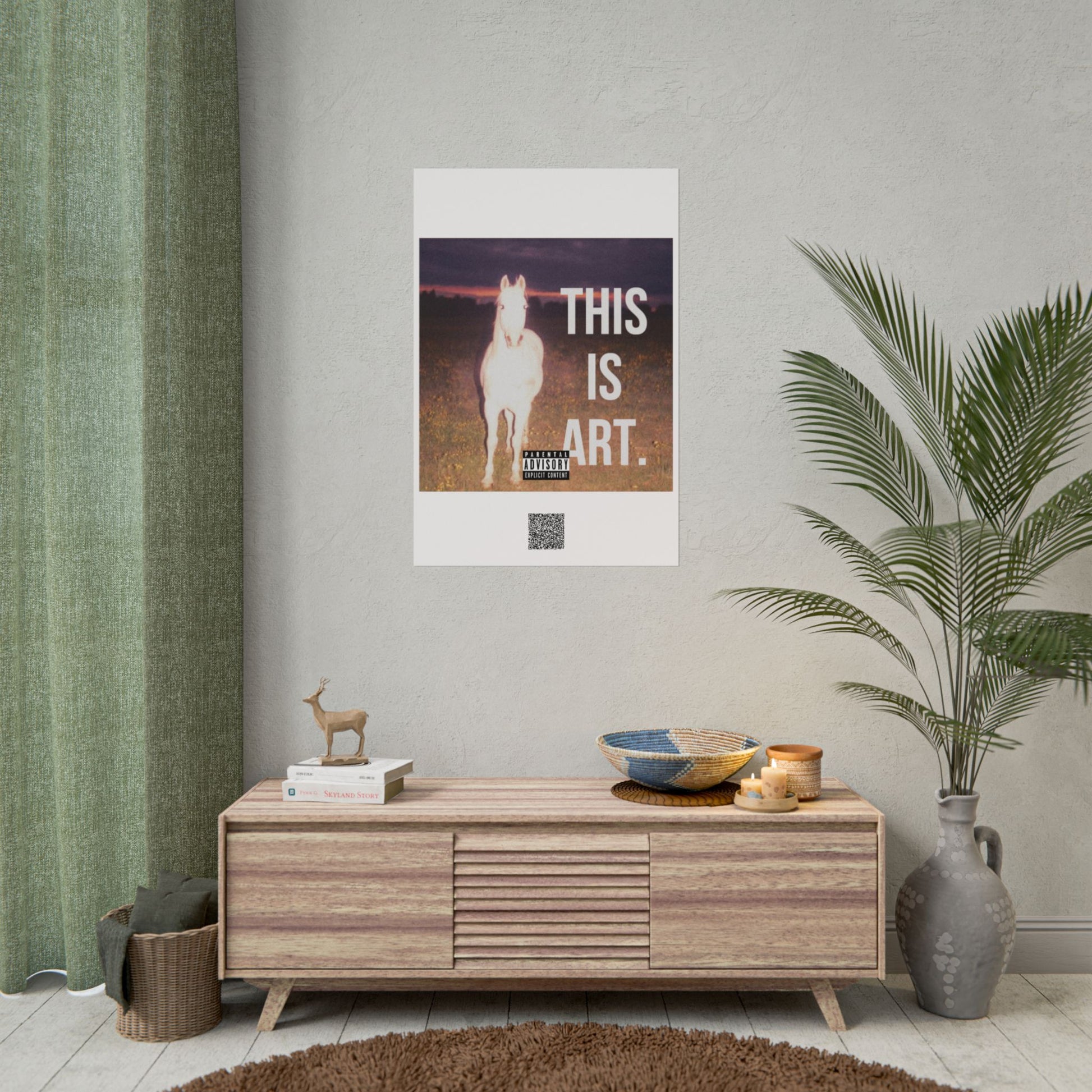 LARRY ON THE BEAT "EARWORM" Artistic Rolled Posters