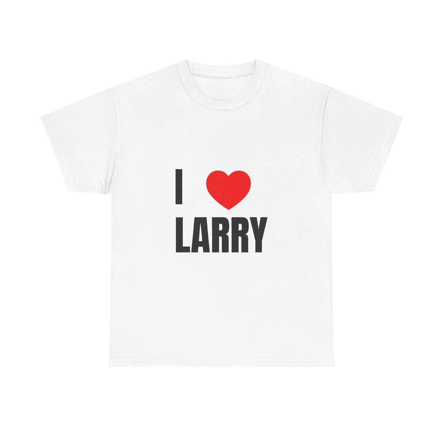 I LOVE LARRY Unisex Heavy Cotton Tee