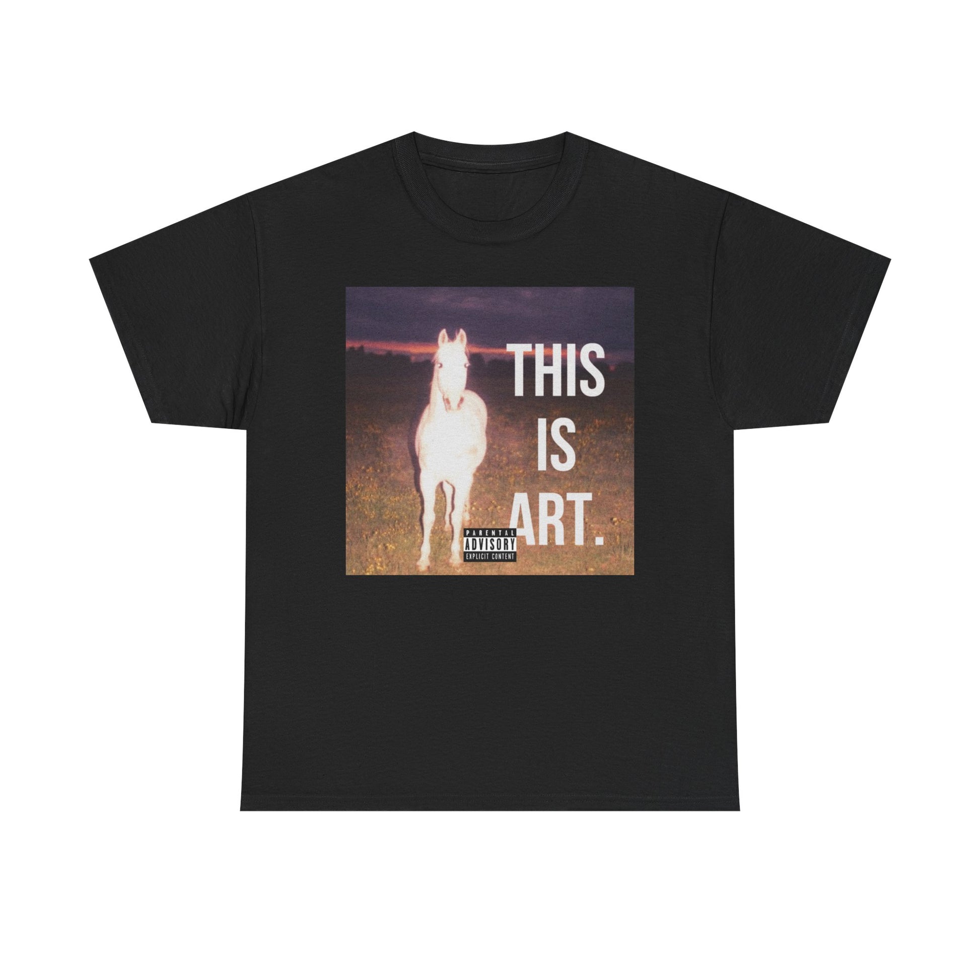 LARRY ON THE BEAT "EARWORM" ALBUM GRAPHIC TEE Artistic Unisex Tee - This Is Art, Casual Wear, Gift for Art Lovers, Statement Shirt, Unique Artwork Tee, Creative Fashion