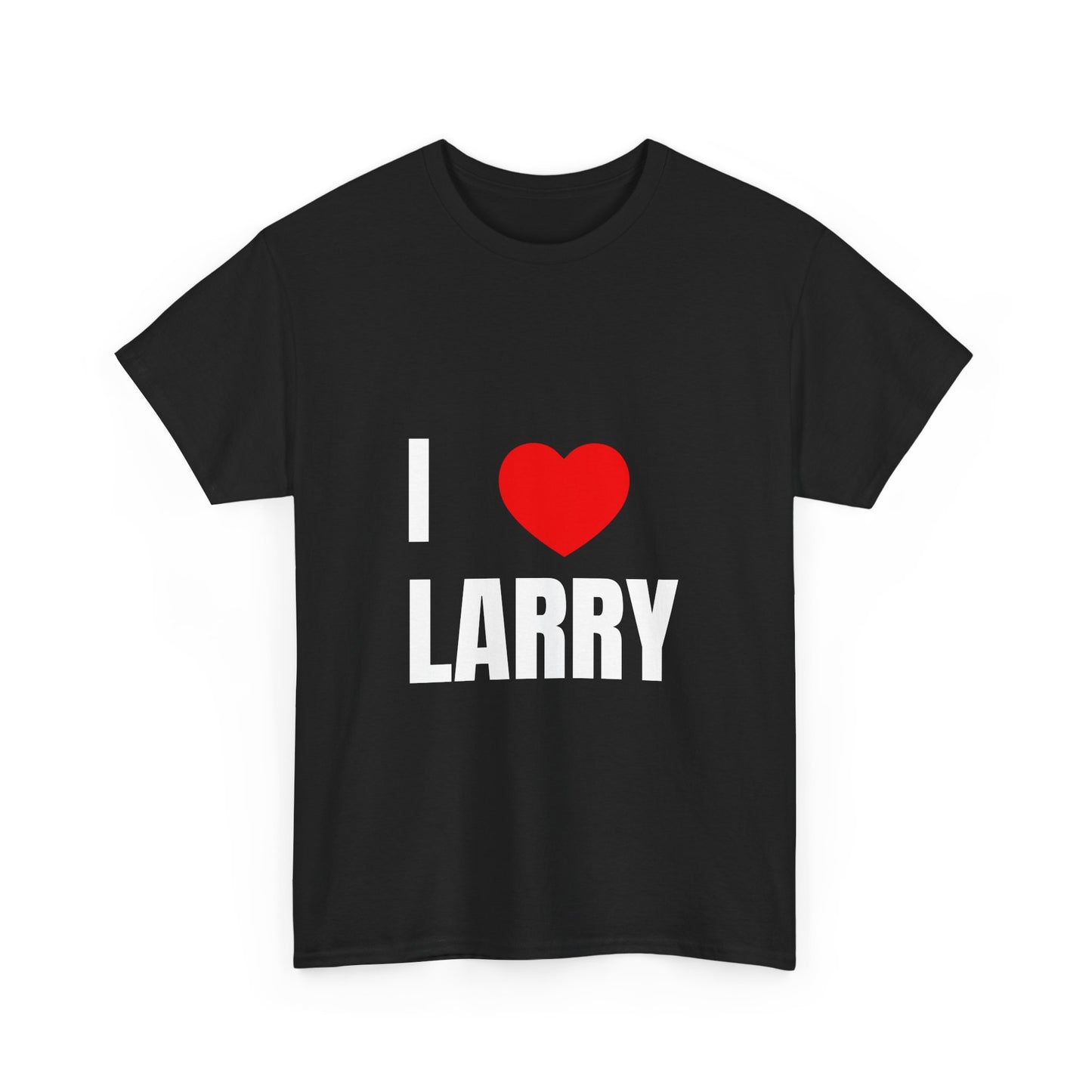 I LOVE LARRY Unisex Heavy Cotton Tee