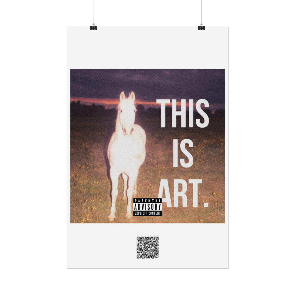 LARRY ON THE BEAT "EARWORM" Artistic Rolled Posters