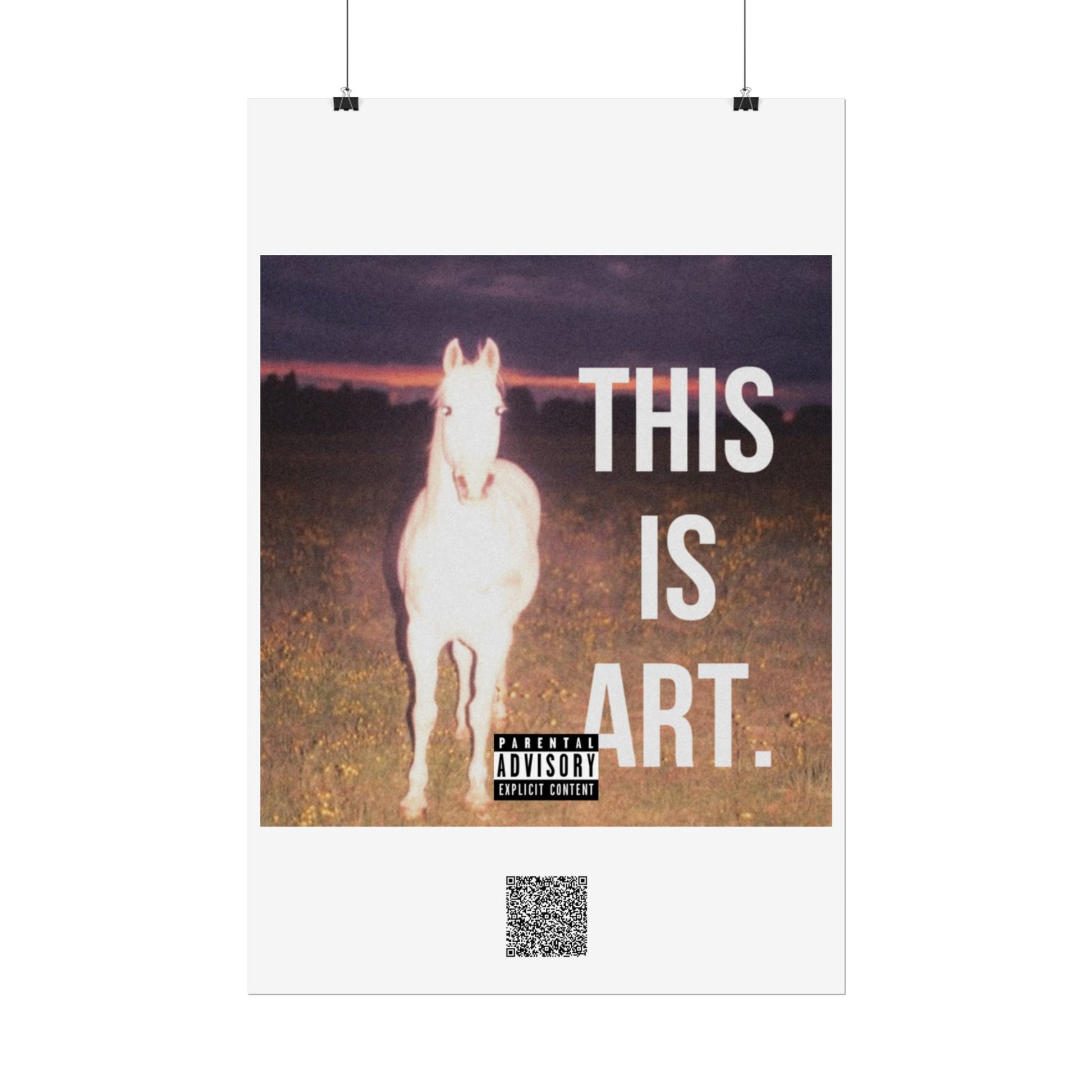 LARRY ON THE BEAT "EARWORM" Artistic Rolled Posters