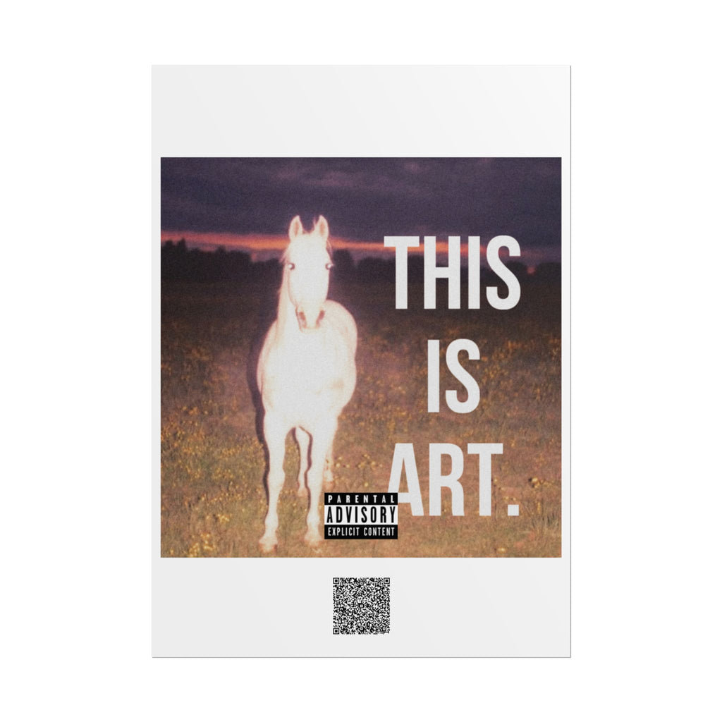 LARRY ON THE BEAT "EARWORM" Artistic Rolled Posters