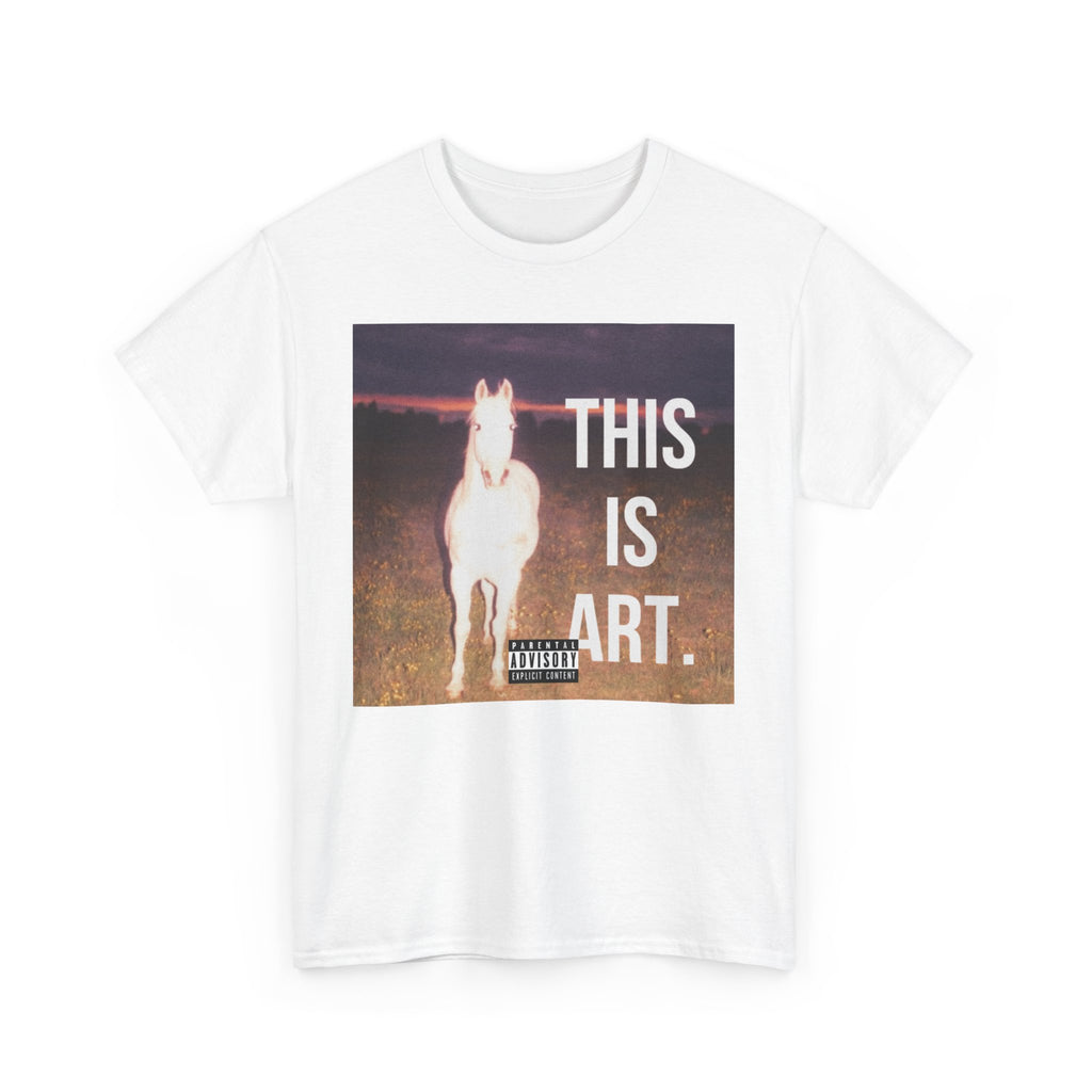 LARRY ON THE BEAT "EARWORM" ALBUM GRAPHIC TEE Artistic Unisex Tee - This Is Art, Casual Wear, Gift for Art Lovers, Statement Shirt, Unique Artwork Tee, Creative Fashion