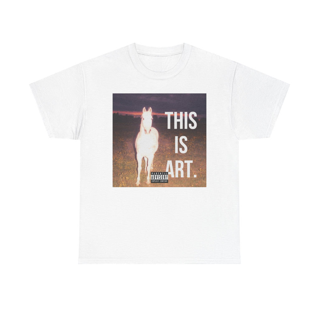 LARRY ON THE BEAT "EARWORM" ALBUM GRAPHIC TEE Artistic Unisex Tee - This Is Art, Casual Wear, Gift for Art Lovers, Statement Shirt, Unique Artwork Tee, Creative Fashion