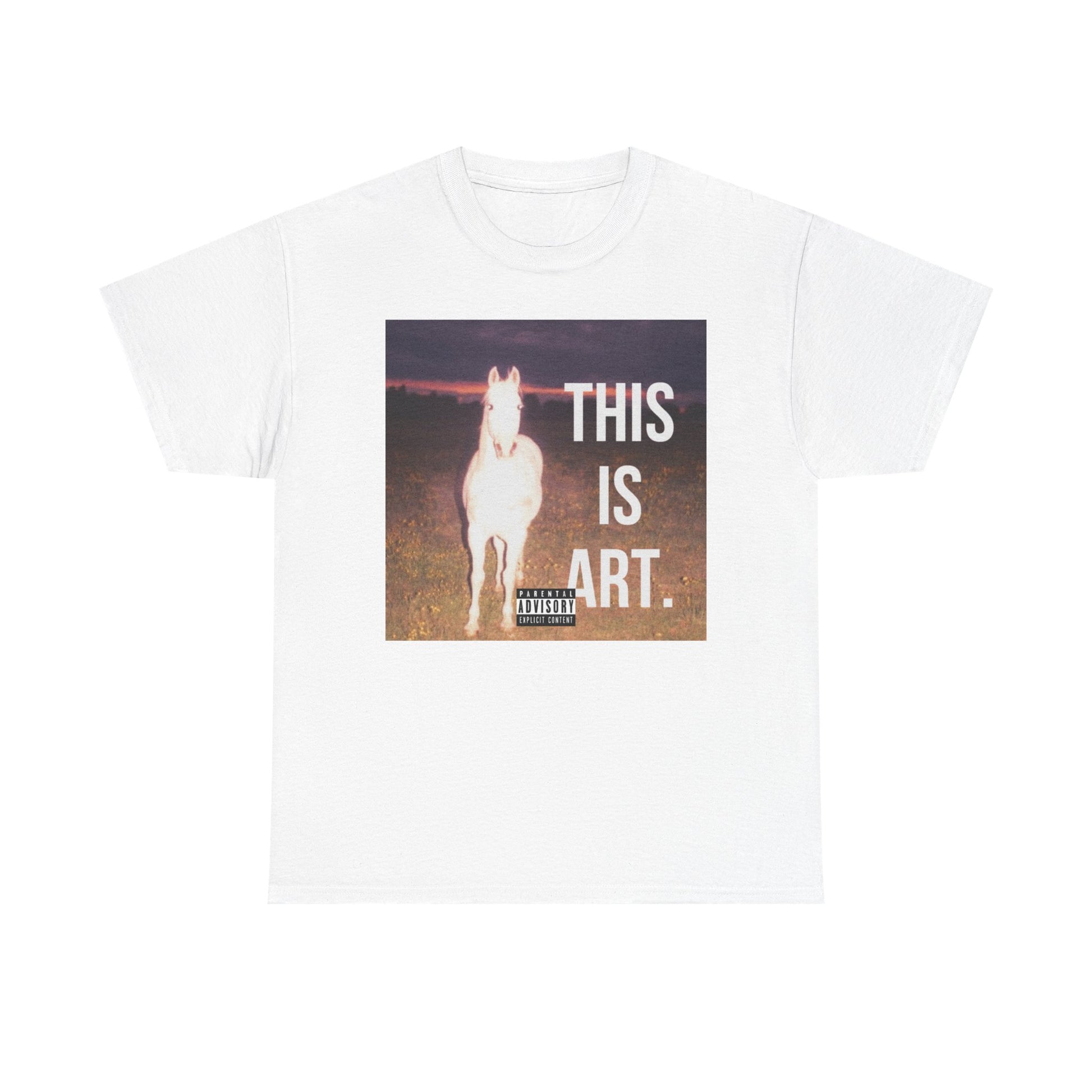 LARRY ON THE BEAT "EARWORM" ALBUM GRAPHIC TEE Artistic Unisex Tee - This Is Art, Casual Wear, Gift for Art Lovers, Statement Shirt, Unique Artwork Tee, Creative Fashion