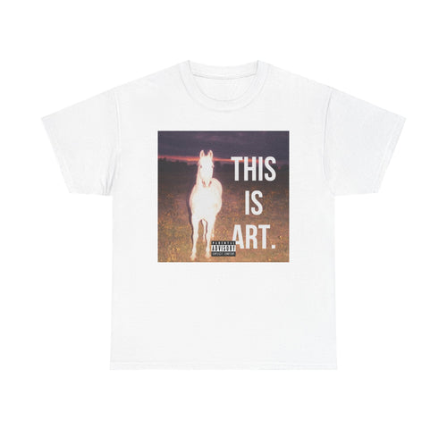 LARRY ON THE BEAT "EARWORM" ALBUM GRAPHIC TEE Artistic Unisex Tee - This Is Art, Casual Wear, Gift for Art Lovers, Statement Shirt, Unique Artwork Tee, Creative Fashion