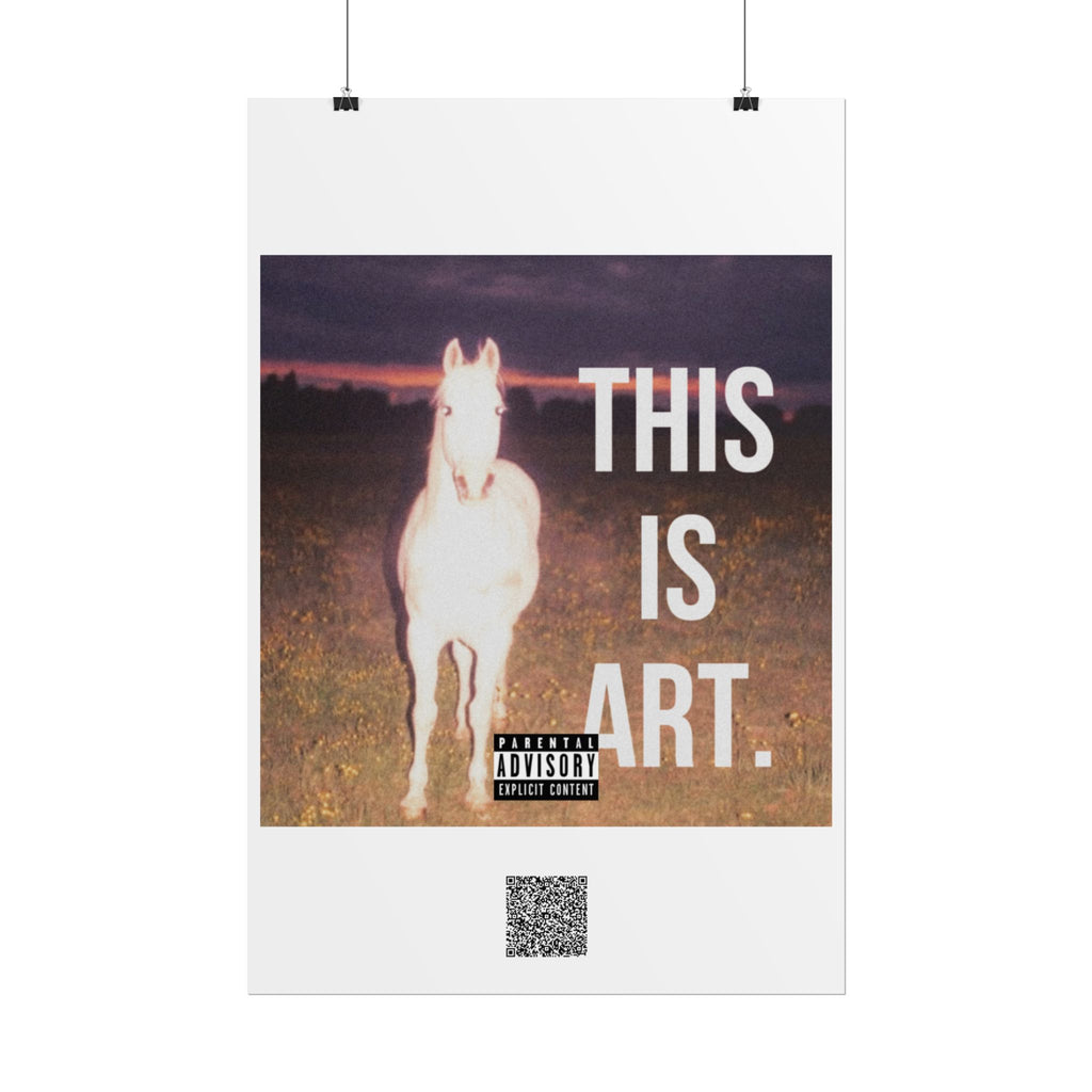 LARRY ON THE BEAT "EARWORM" Artistic Rolled Posters